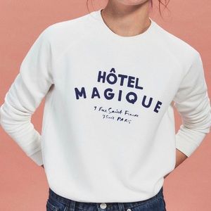 Sézane x Hotel Magique sweatshirt